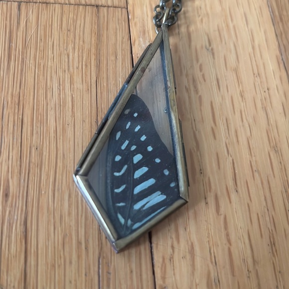 Butterfly Wing Necklace - Picture 4 of 4